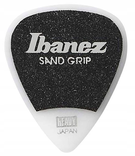 Ibanez Sand Grip biała kostka heavy 1mm standard