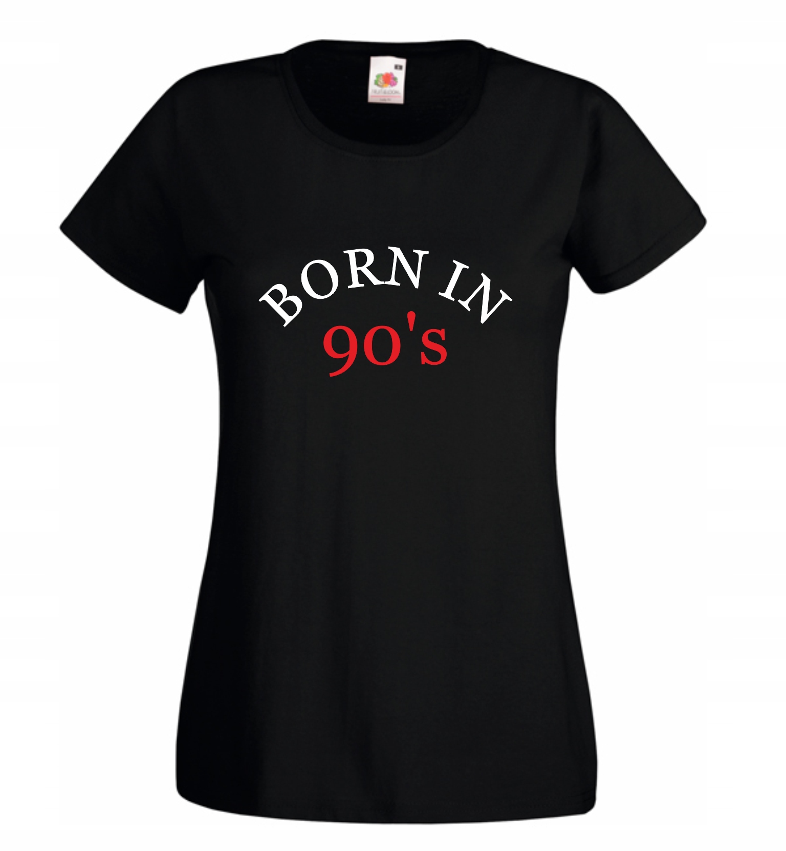 

Koszulka damska Born in 90's Lata 90 Prezent r S