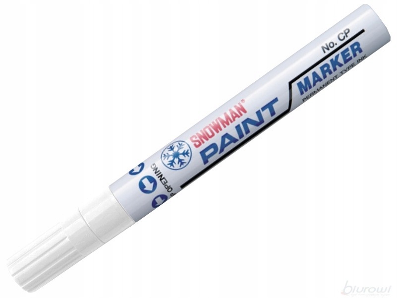 

Marker mazak pisak olejny Olejowy do Opon biały 3m