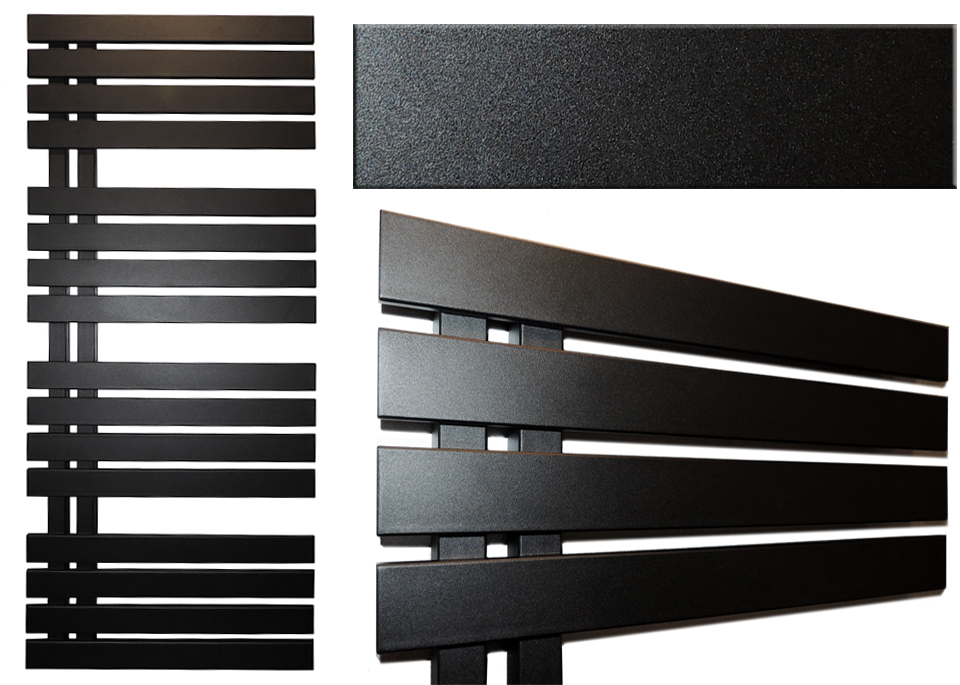 

Grzejnik Łazienkowy Alatus Czarny Mat 50x119