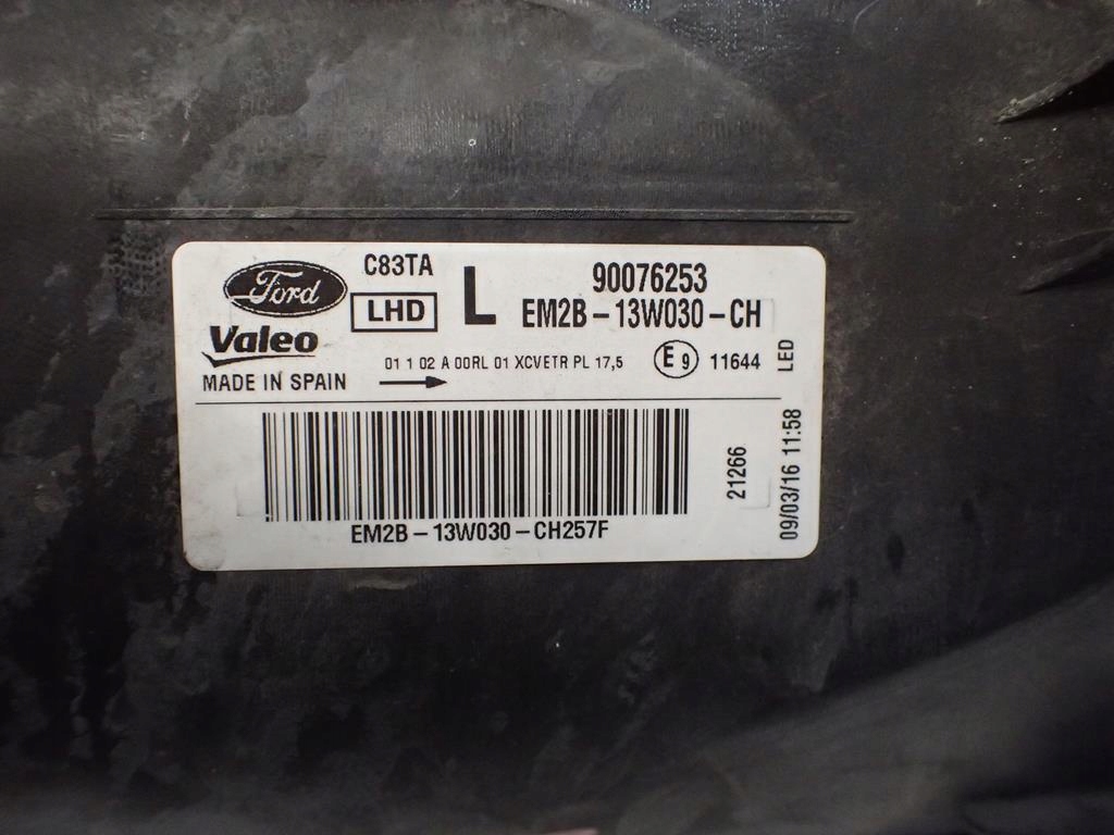 light front left FORD S-MAX MK2 15- FULL LED