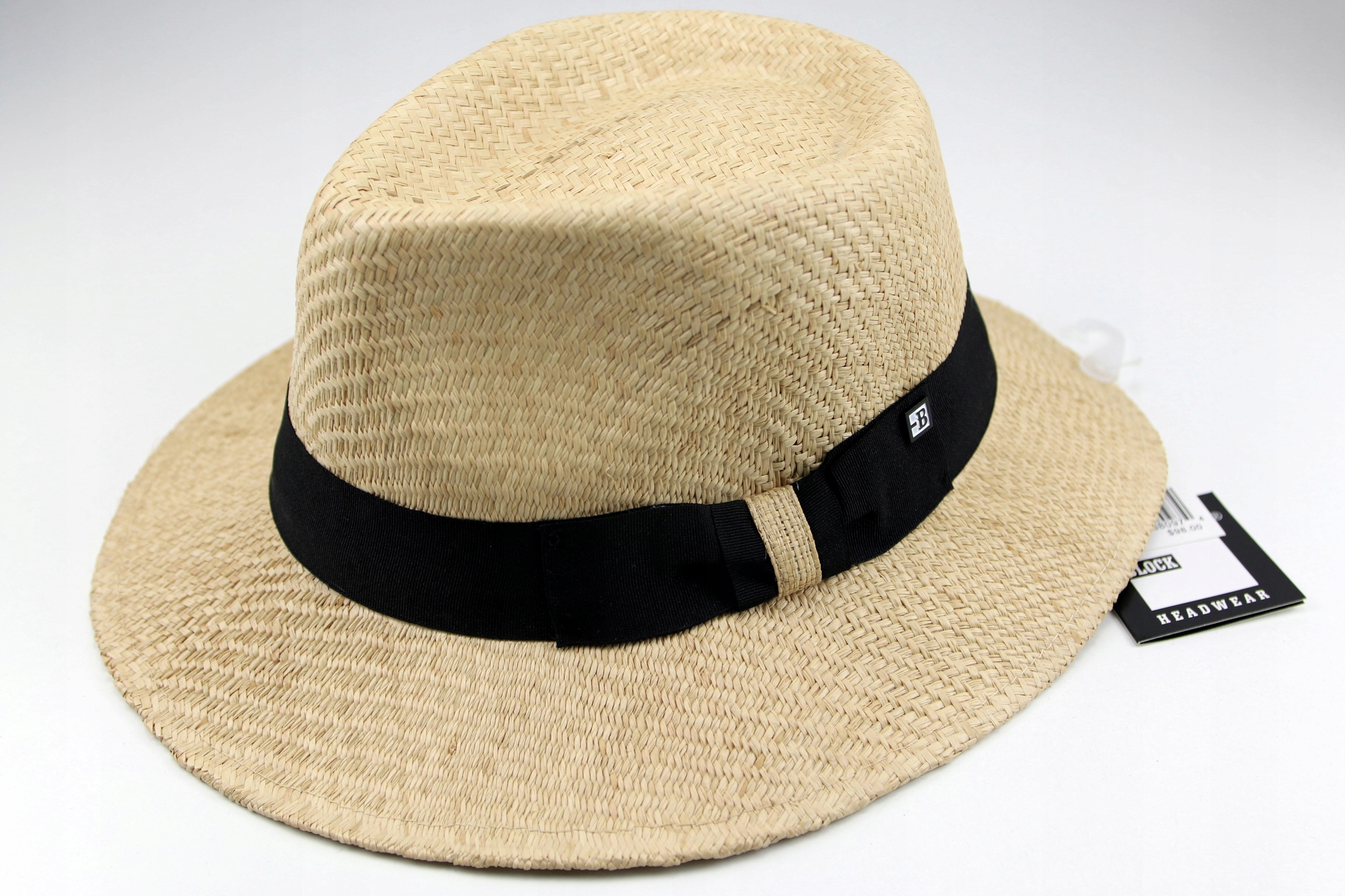 

$98 Block Headwear Kapelusz Fedora 57-59cm Słoma