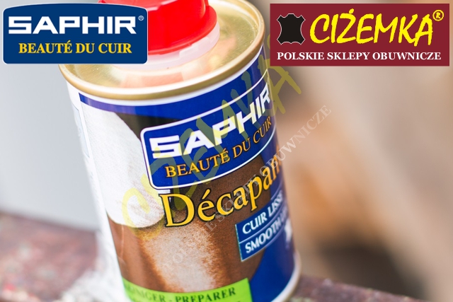SAPHIR DECAPANT ZMYWACZ DO FARB SKÓR OBUWIA 100ml Marka inna