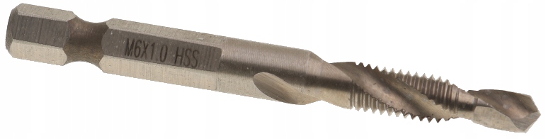 

Wiertło Gwintujące Z Gwintownikiem M6X1,0 mm Hss