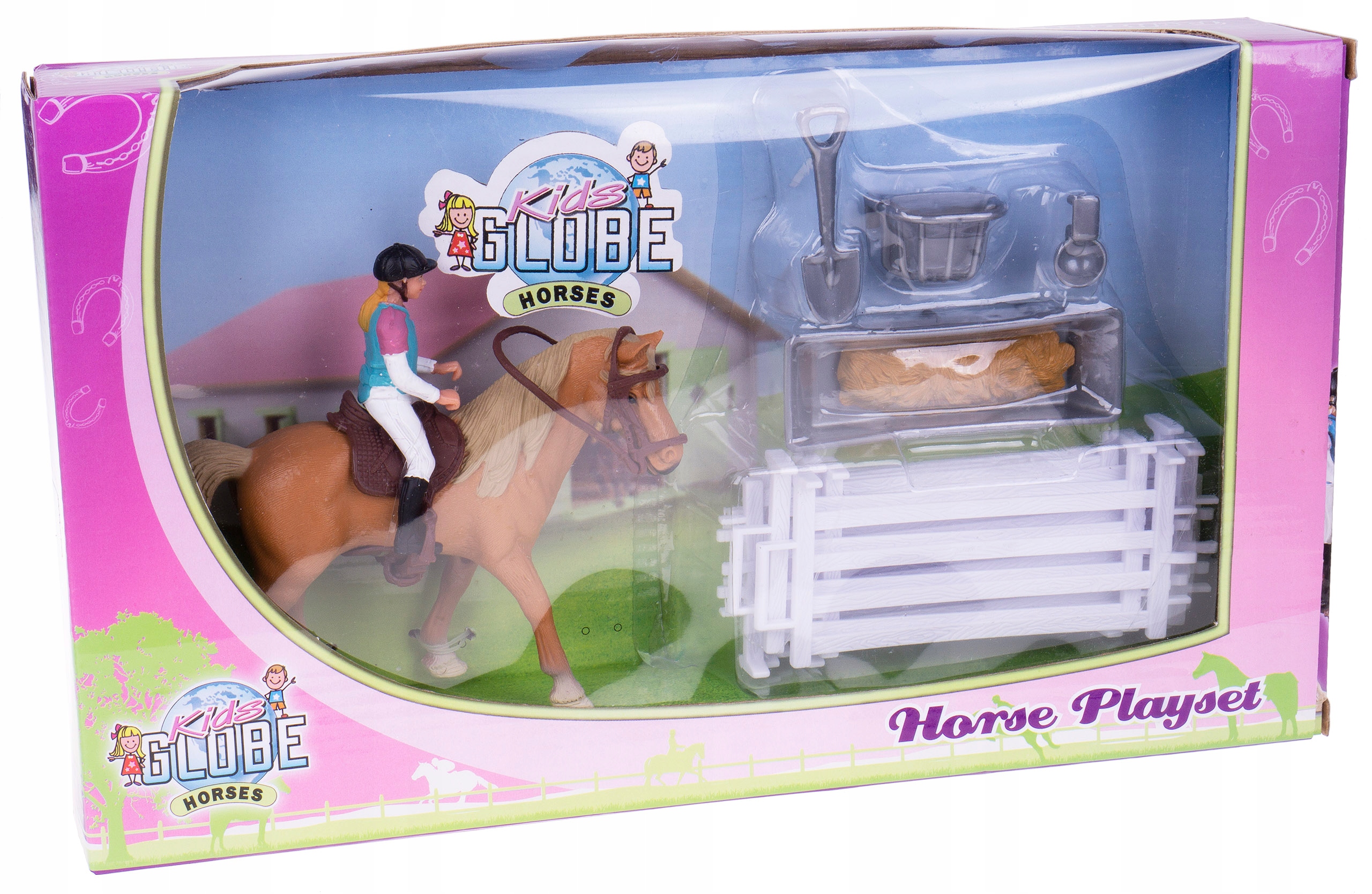 

Koń Figurka Z Jeźdźcem Zagroda Akcesoria Horses
