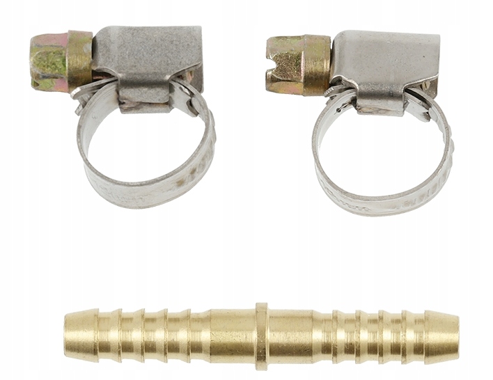 Łącznik złącze naprawcze węża 8 mm opaski HT4R820