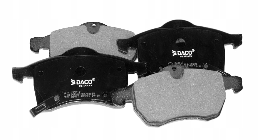 Tarcze x2 + klocki PRZÓD ASTRA H COMBO MERIVA 4 śruby Numer katalogowy części 003652