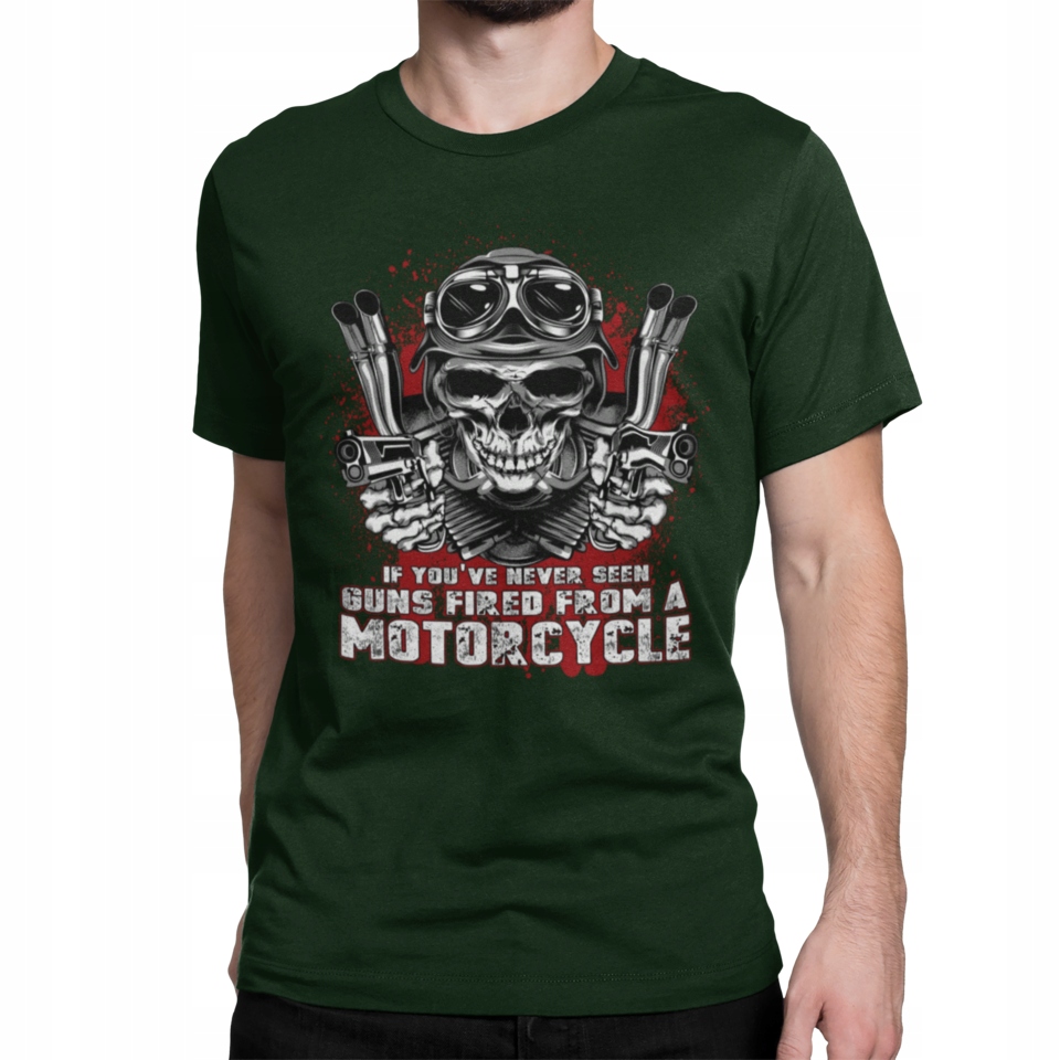 

Koszulka motocyklisty If You've Never Seen Guns...