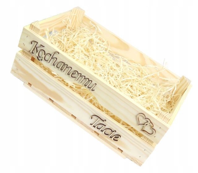 

Skrzynka prezent ślub Kochanemu Tacie dekor AA28A