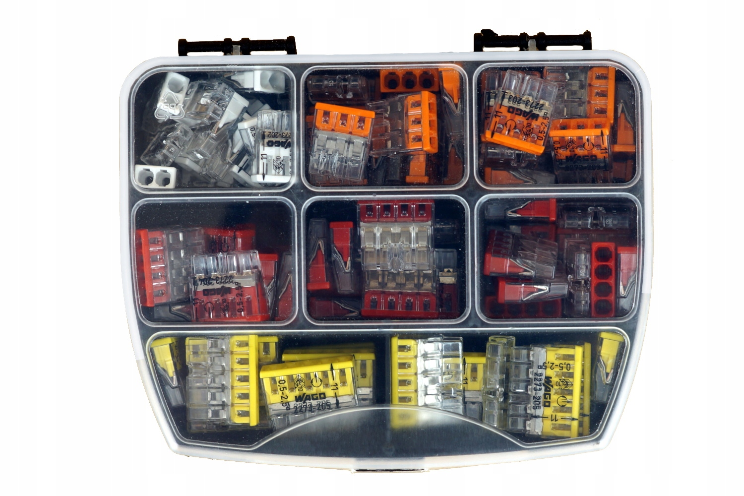 

Szybkozłączki złączki wago zestaw 100szt komplet