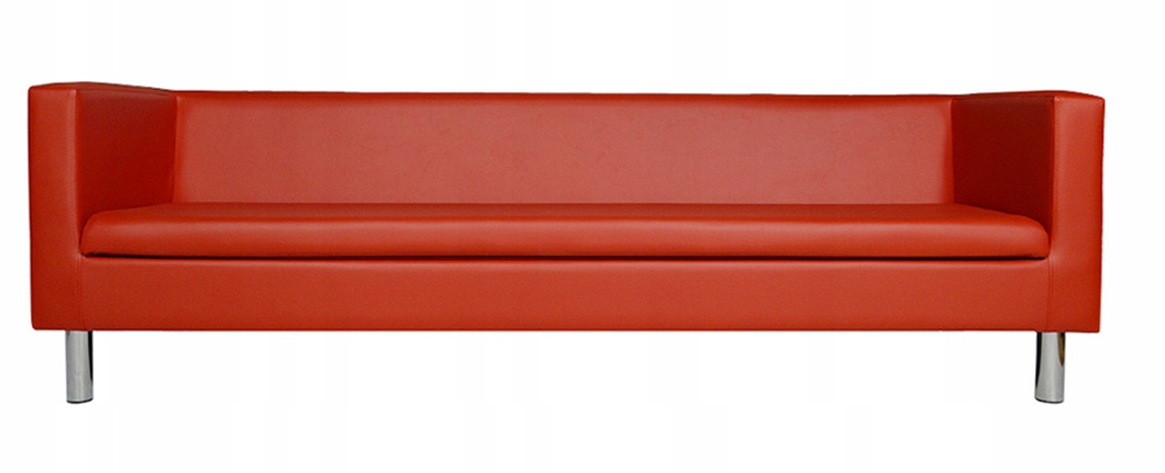 Sofa kanapa 200 cm eko skóra skaj recepcja poczekalnia biuro