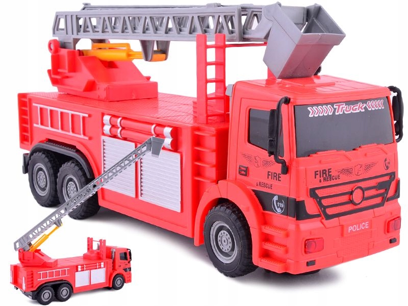 CHS AUTO NA BATERIE STRAŻ POŻARNA Z DRABINĄ 5125