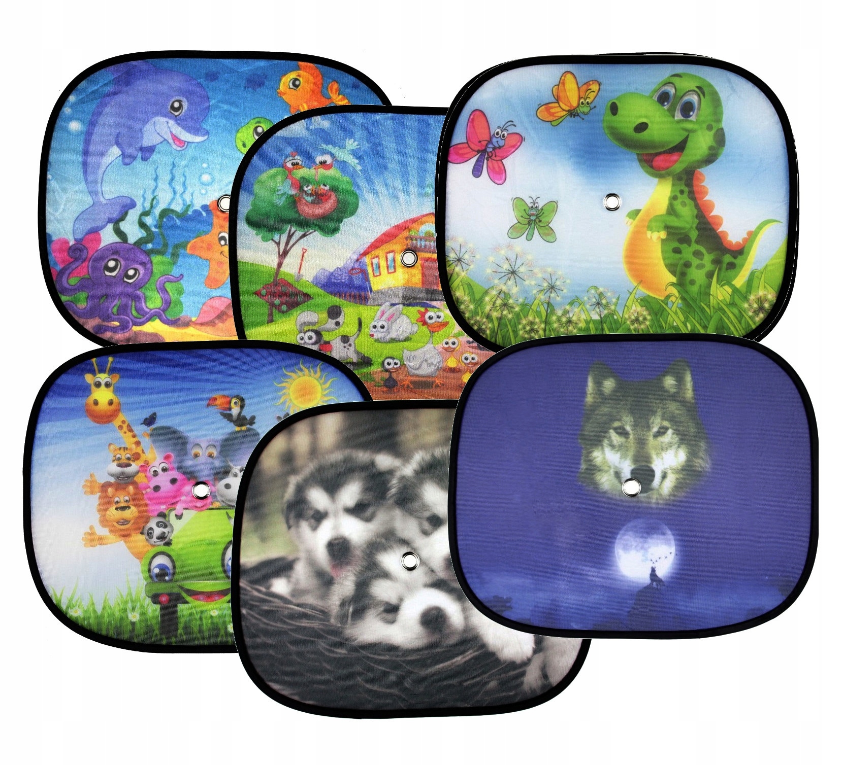 OSŁONKI PRZECIWSŁONECZNE roletki SZYBY RÓŻNE WZORY Marka Zasłonka