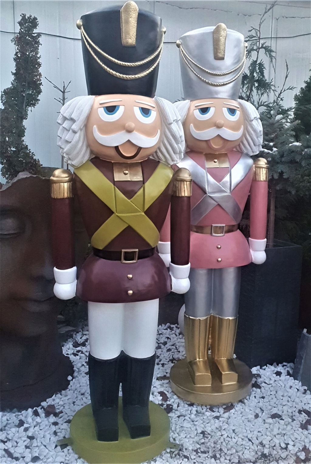 FIGURKA OGRODOWA - DZIADEK DO ORZECHÓW - XXL II Motyw postać