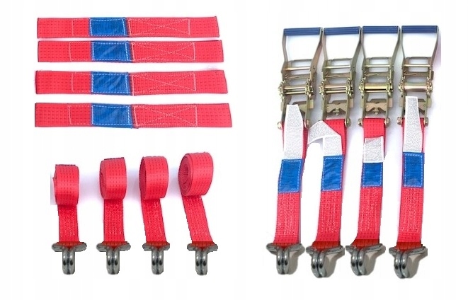 Ремни эвакуатора Автолаветы подтяжки 2pkt 4T / 3M / 50mm 4% 1G