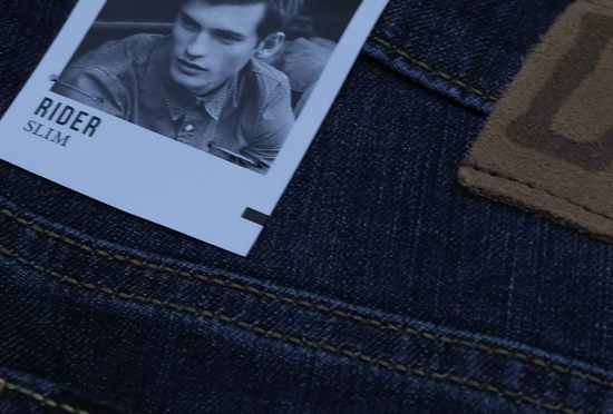 LEE RIDER jeansy regular slim DARK WASH W40 L34 Długość nogawki długa