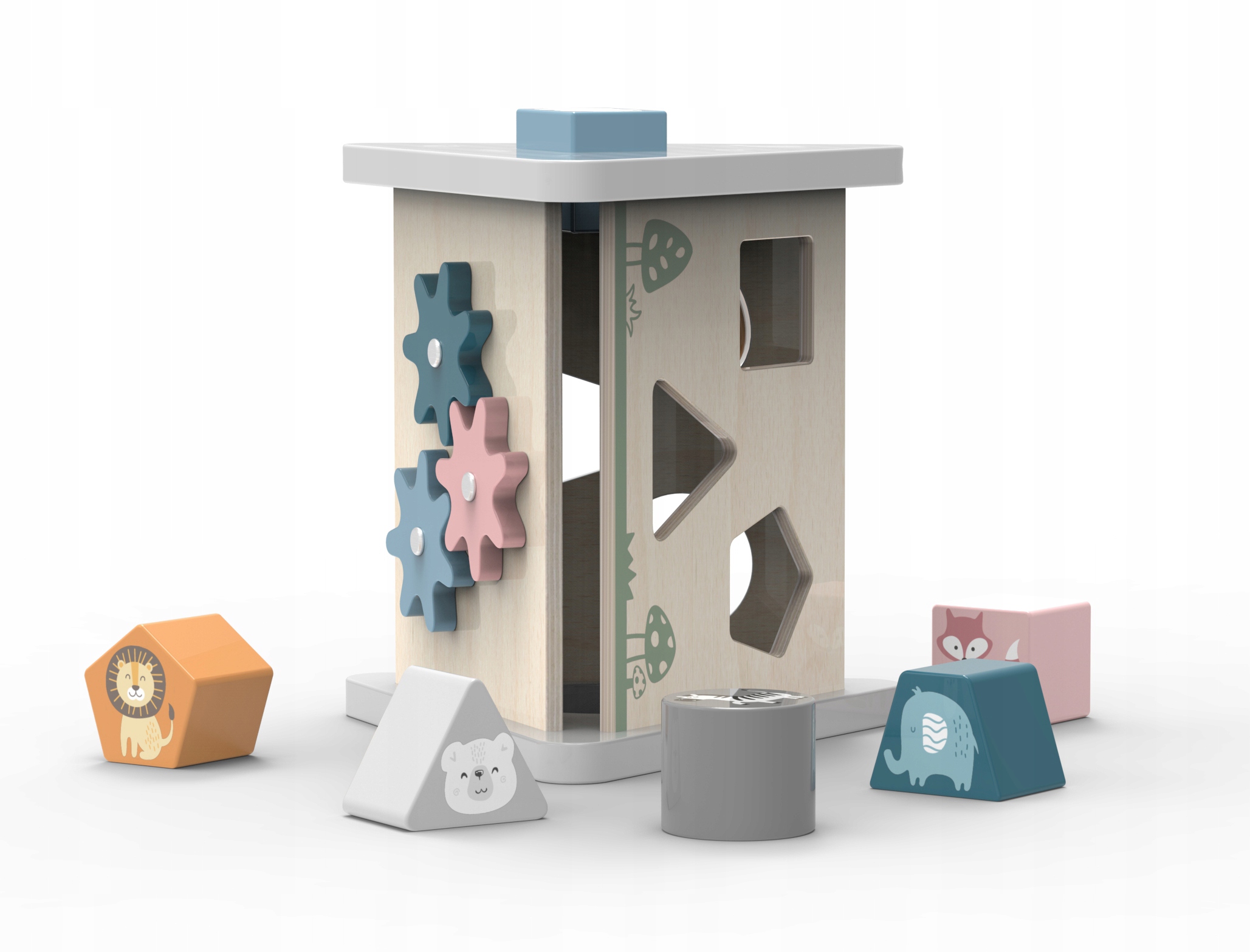 

Viga PolarB 5w1 Edukacyjny Sorter Układanie Klocki