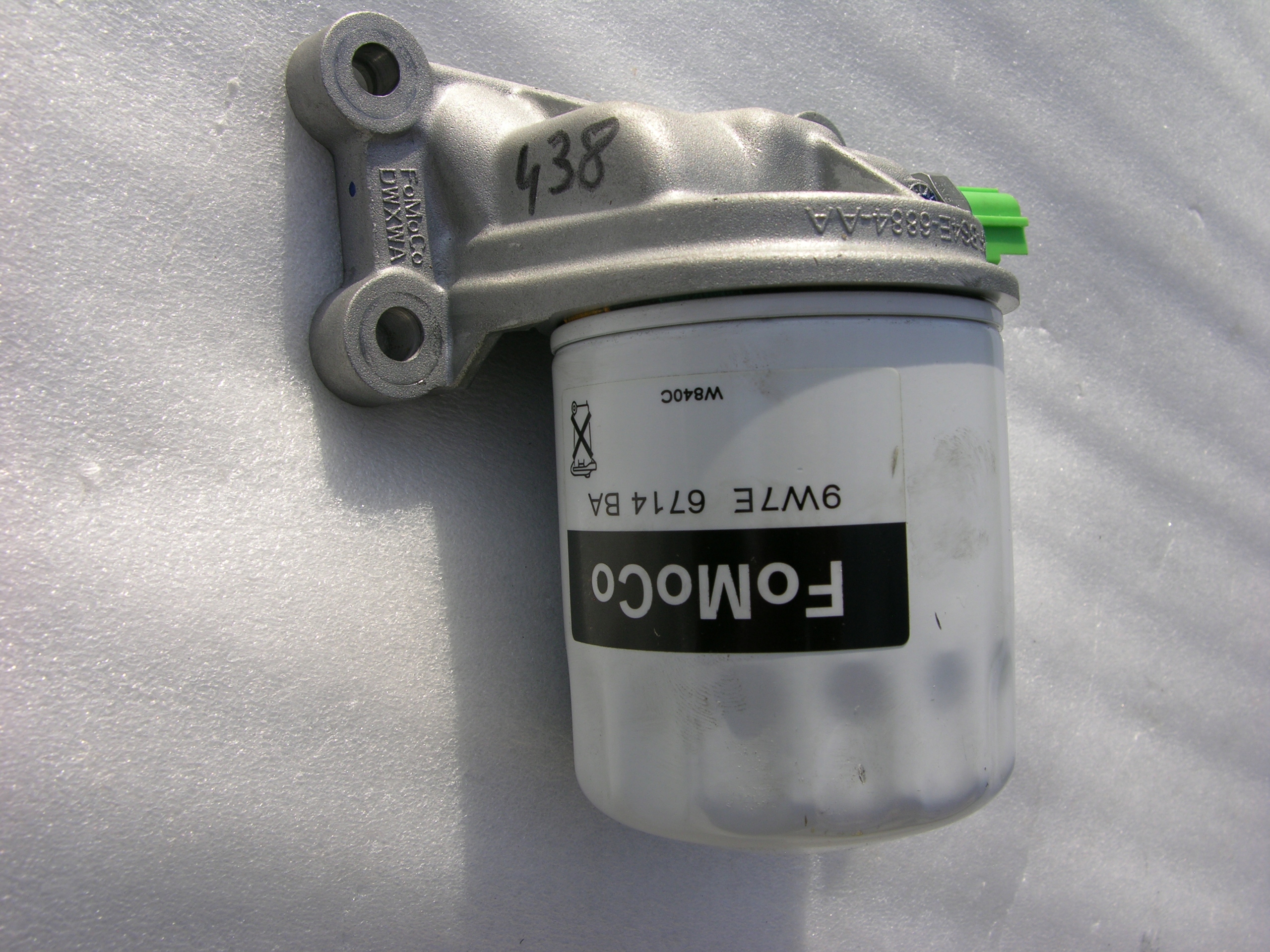 FORD FOCUS MK3 2 0 USA PODSTAWA FILTRA OLEJU Part number BS4E 6884 AD
