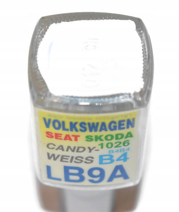 

Vw LB9A Candy Weiss Lakier Zaprawka Do Rys Ara