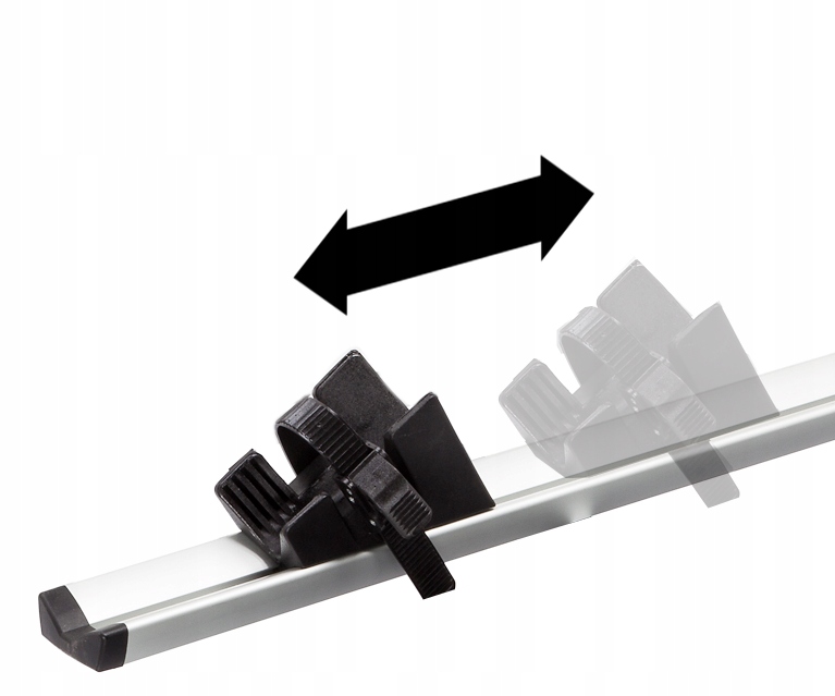 Bagaznik uchwyt rowerowy na dach rower AMOS TOUR Bicycle mounting point frame