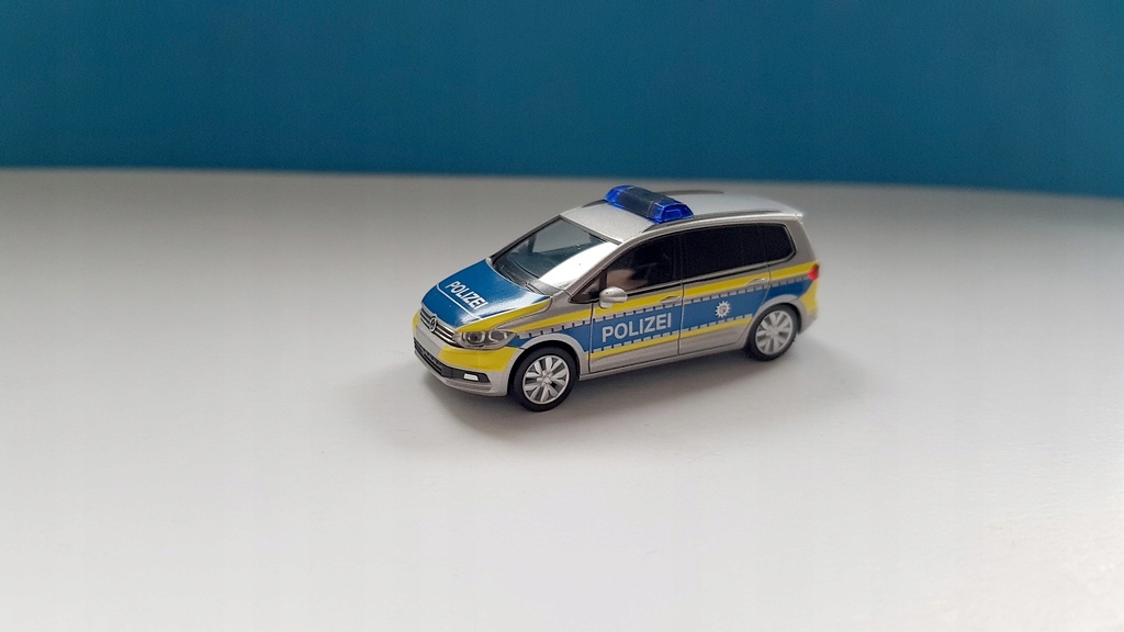 Herpa 094887 Vw Touran Polizei Nordrhein-Westfalen