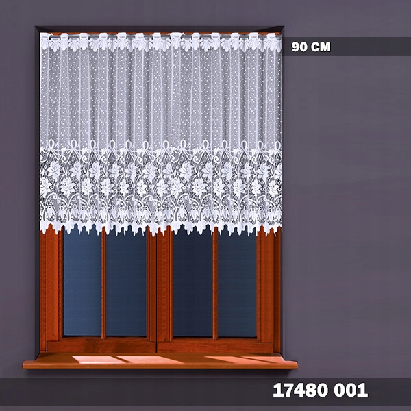 FIRANKA ŻAKARDOWA ZAZDROSTKA 17480/90 KUCHNIA Marka inna marka