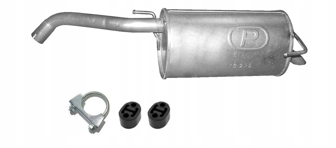 15.232 - NISSAN NOTE 1.4 (2006-2009) ГЛУШИТЕЛЬ