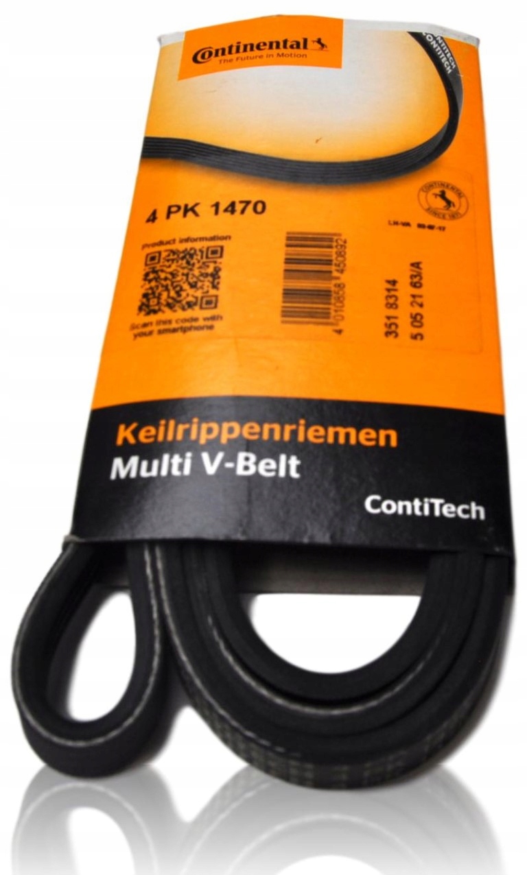 CONTITECH клиновой ремень 4PK1470 DAIHATSU SIRION