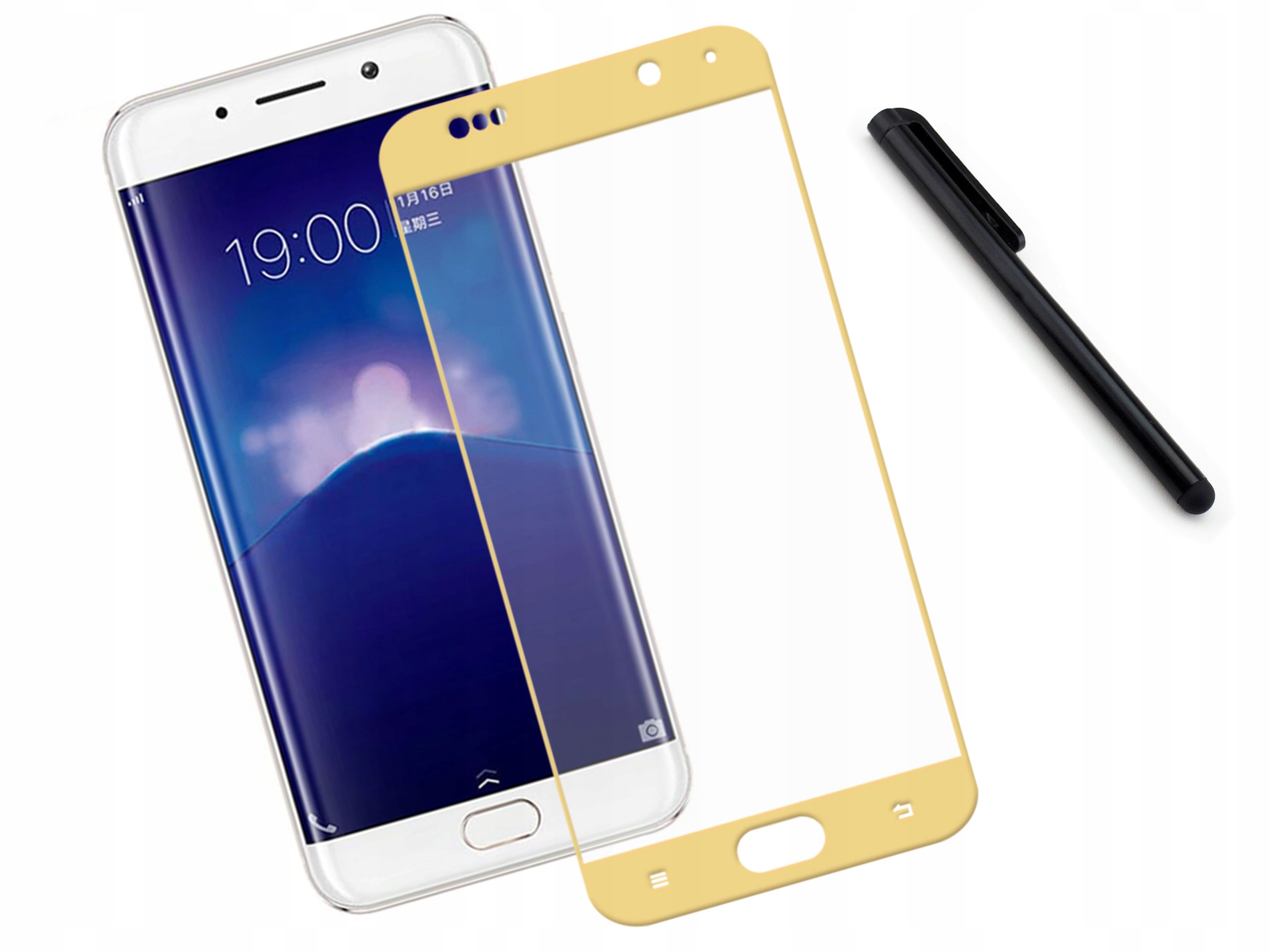 

Szkło hartowane 9H 3D telefon Vivo Xplay 6 Złoty