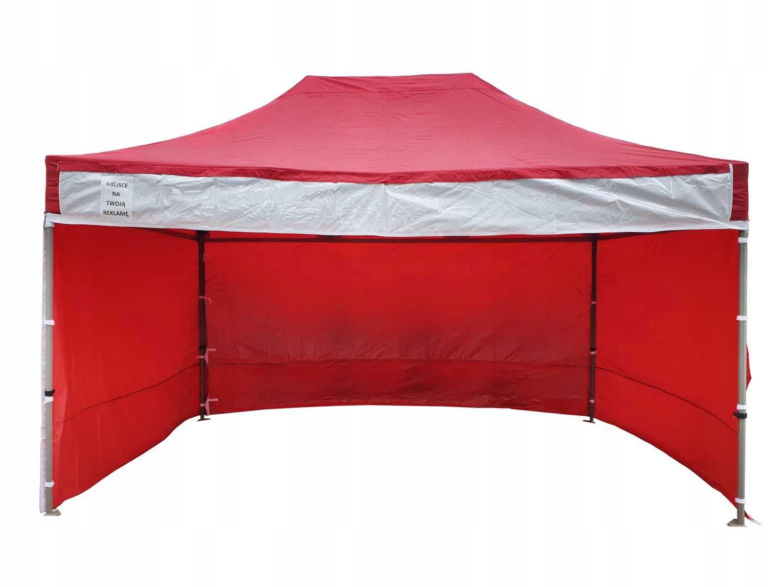 PANEL REKLAMOWY do NAMIOT handlowy WYSTAWOWY 3x4,5