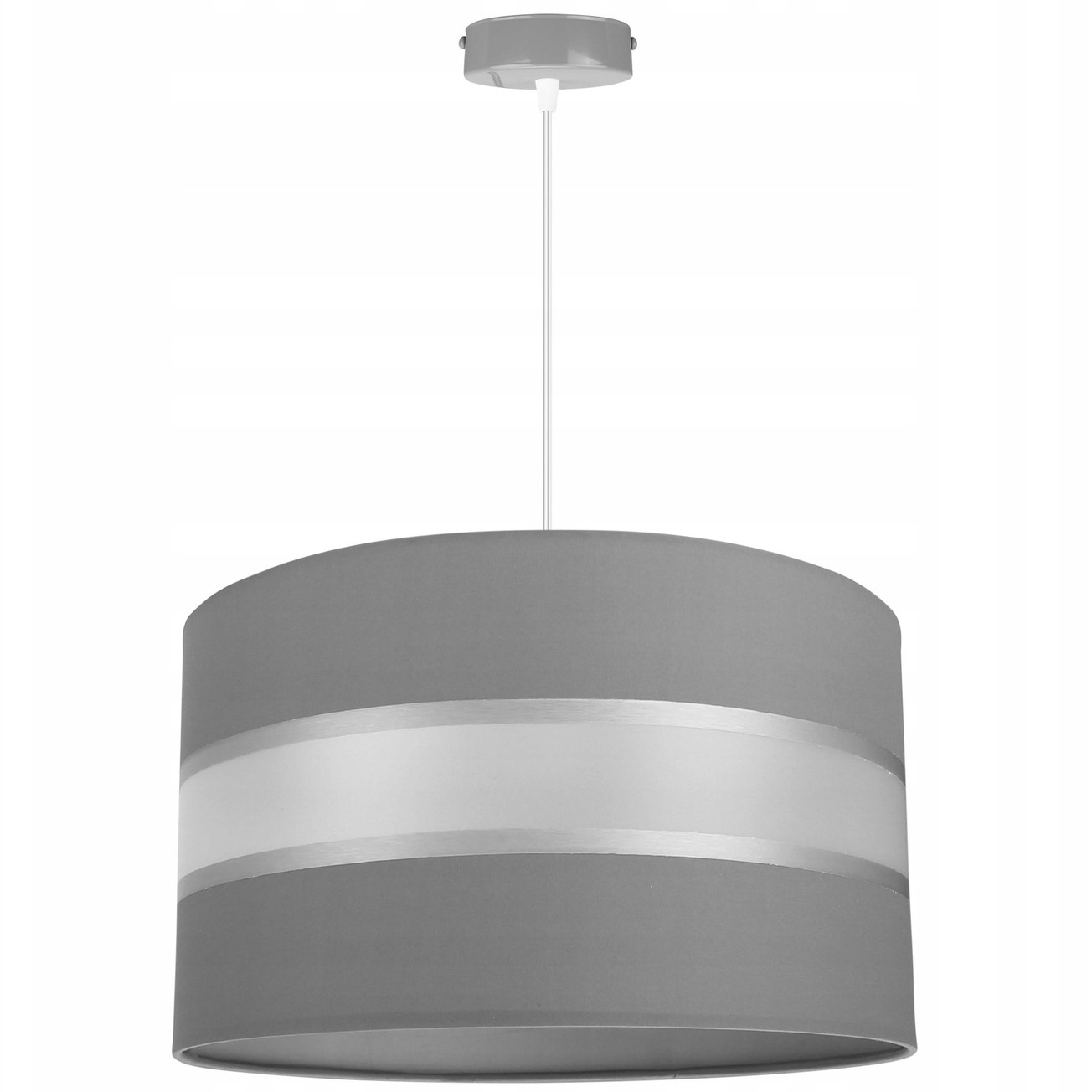 LAMPA WISZĄCA SUFITOWA ŻYRANDOL ABAŻUR NOWOCZESNA