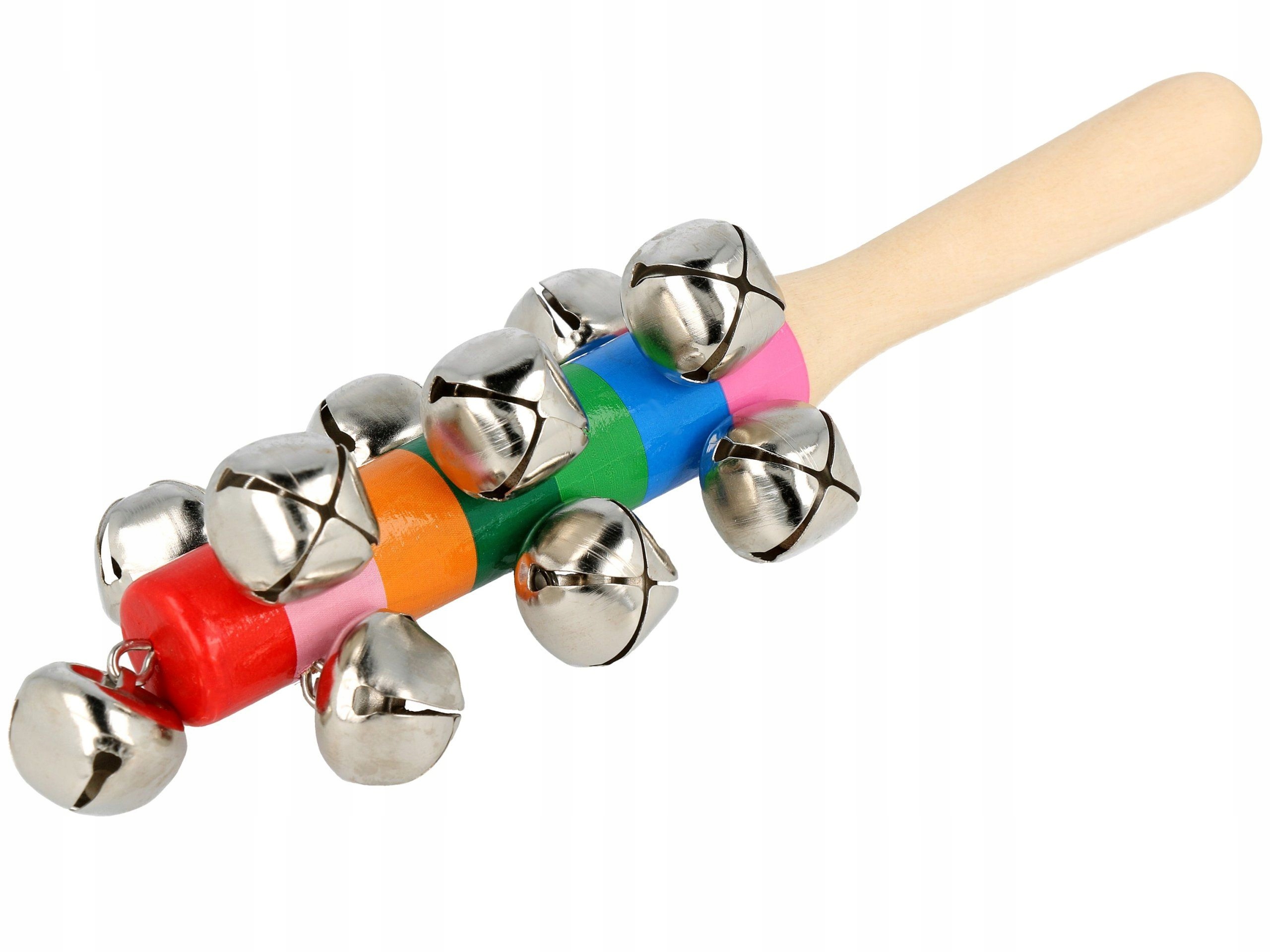 ПОГРЕМУШКА ДЕРЕВЯННЫЕ JANCZARY КОЛОКОЛЬЧИКИ V1