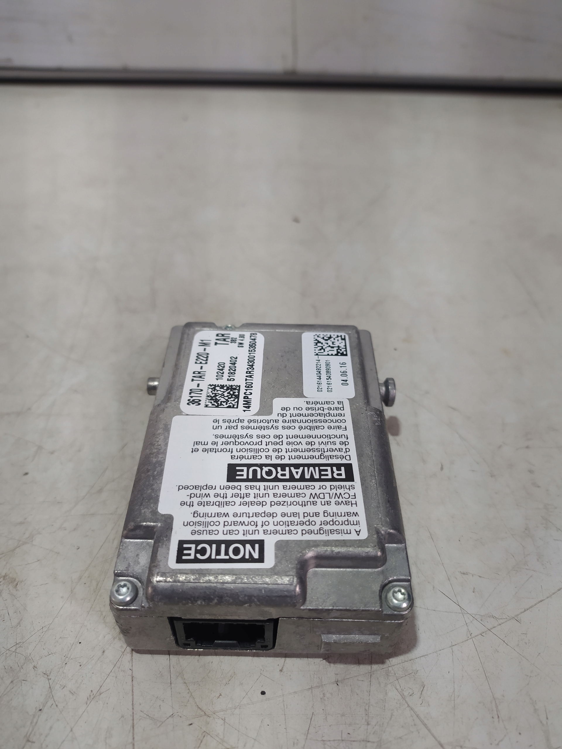 36170-TAR-E220-M1 - HONDA JAZZ IV ПОМОЩНИК ПО ПОЛОСЕ РАДАР 15-