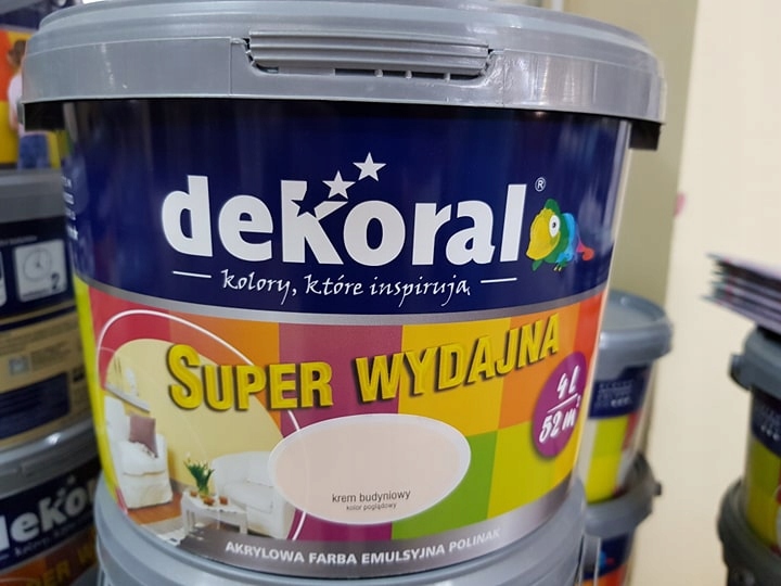 

Dekoral polinak "krem budyniowy" 4l
