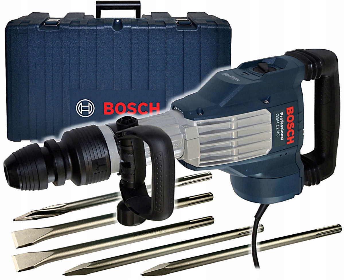 

Młot Gsh 11 VC Bosch Sds-max klasa 11kg Dłuta