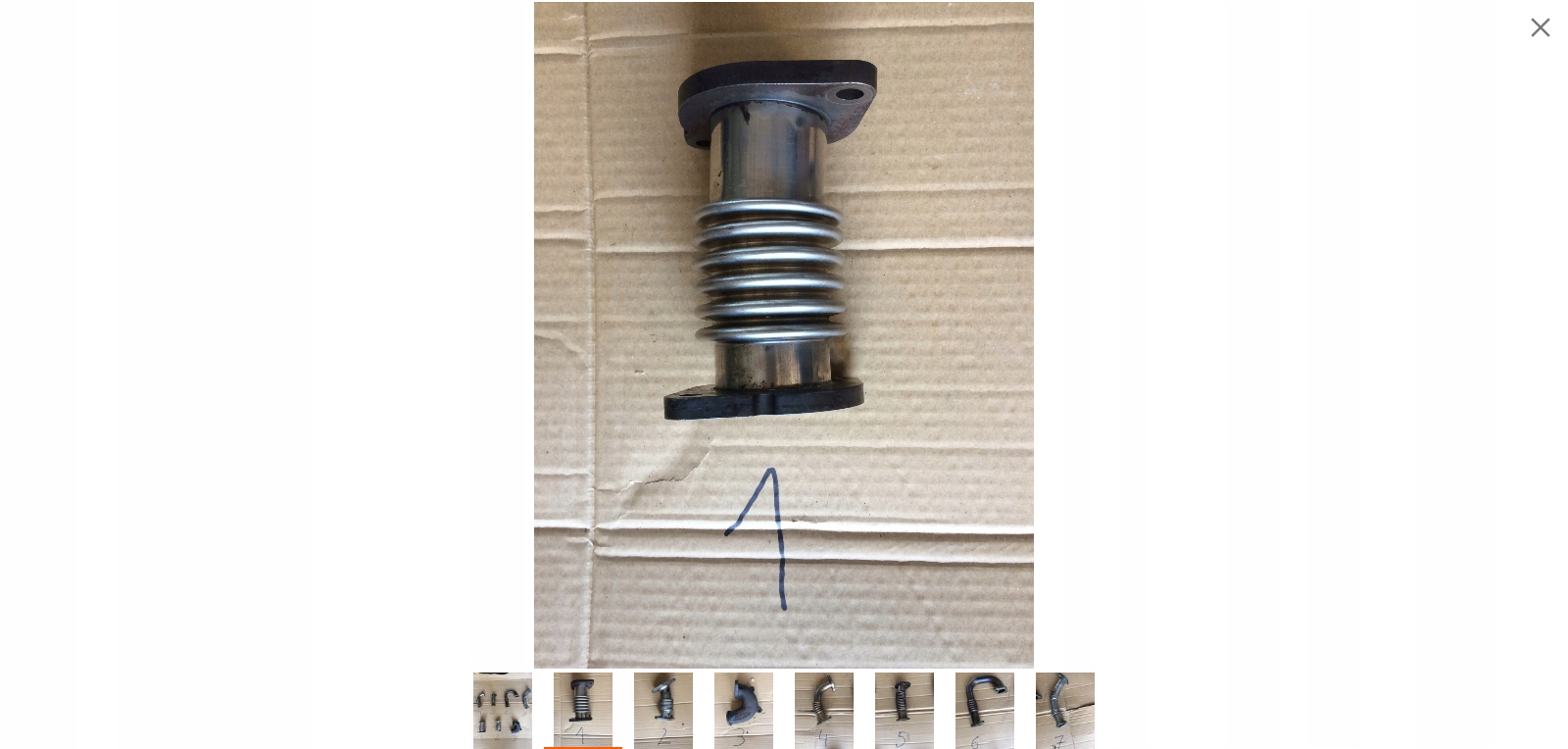 51.08153-0142 - MAN TGA TGX TGS ТРУБКА РЕЦИРКУЛЯТОРА ВЫХЛОПНЫХ ГАЗОВ EGR