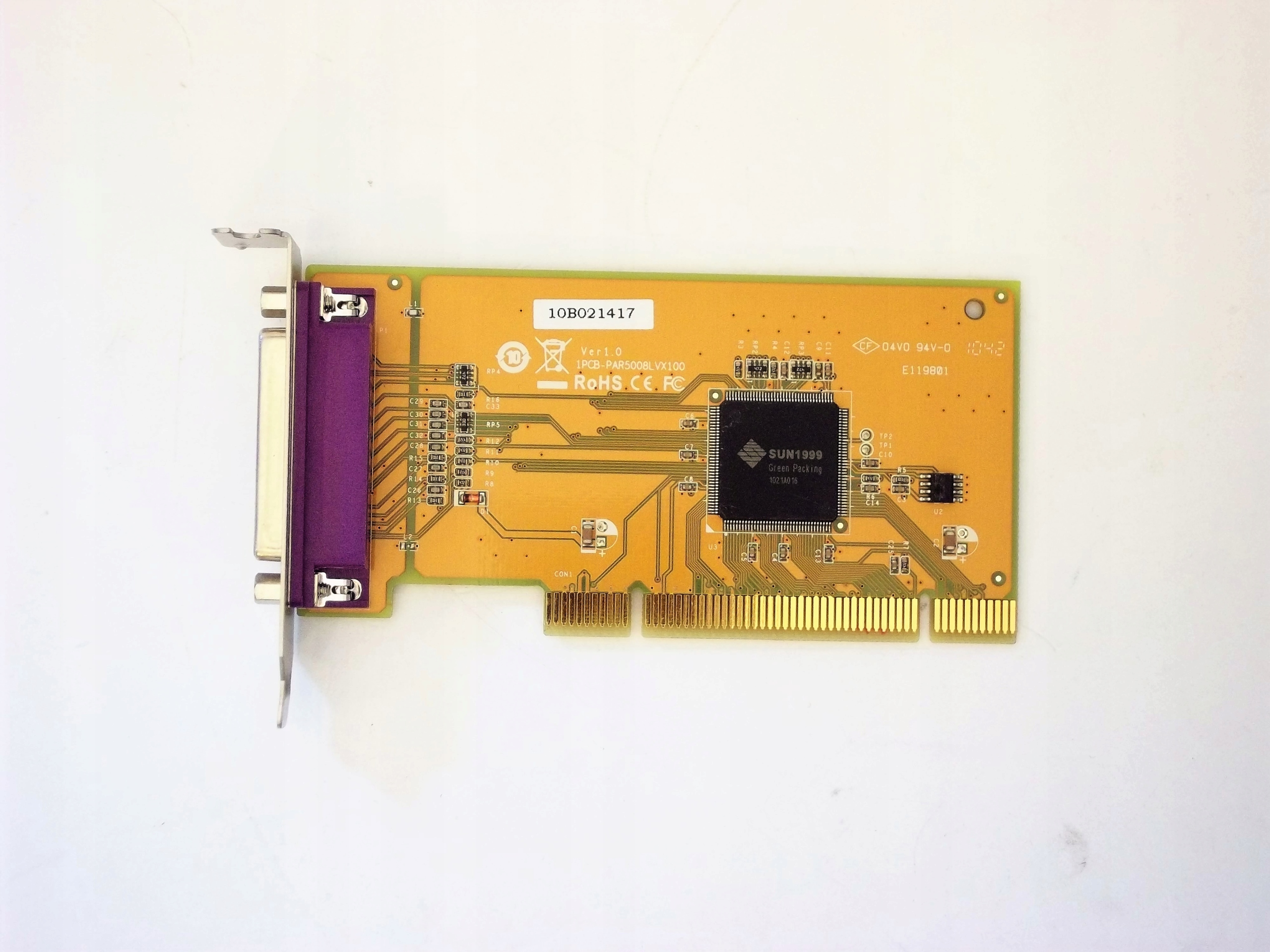 Kontroler do drukarki LPT Parallel na PCI SUN1999.