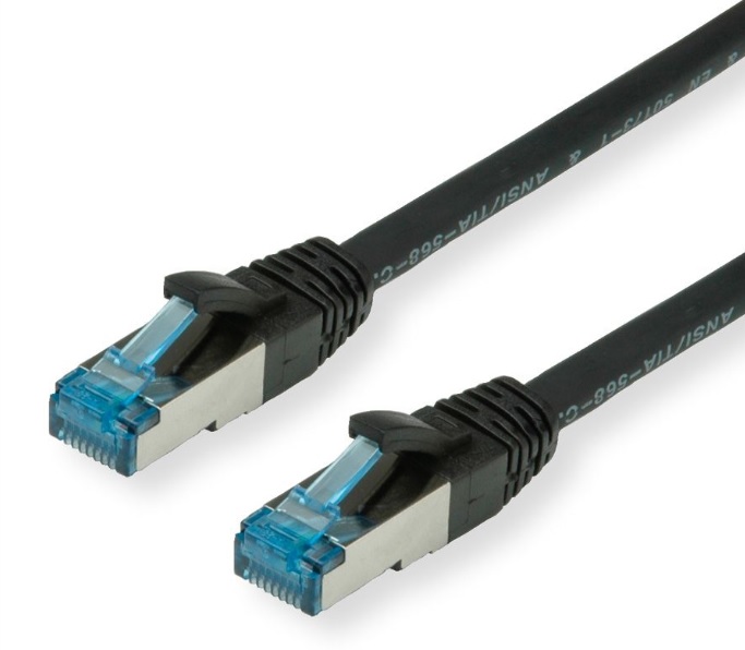 

Kabel sieciowy Lan S/ftp Kat 6A Lsoh RJ45 0.5m