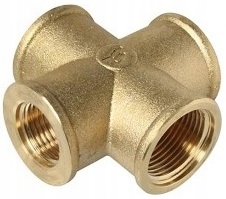 

Czwórnik mosiężny 3/4" Mosiądz