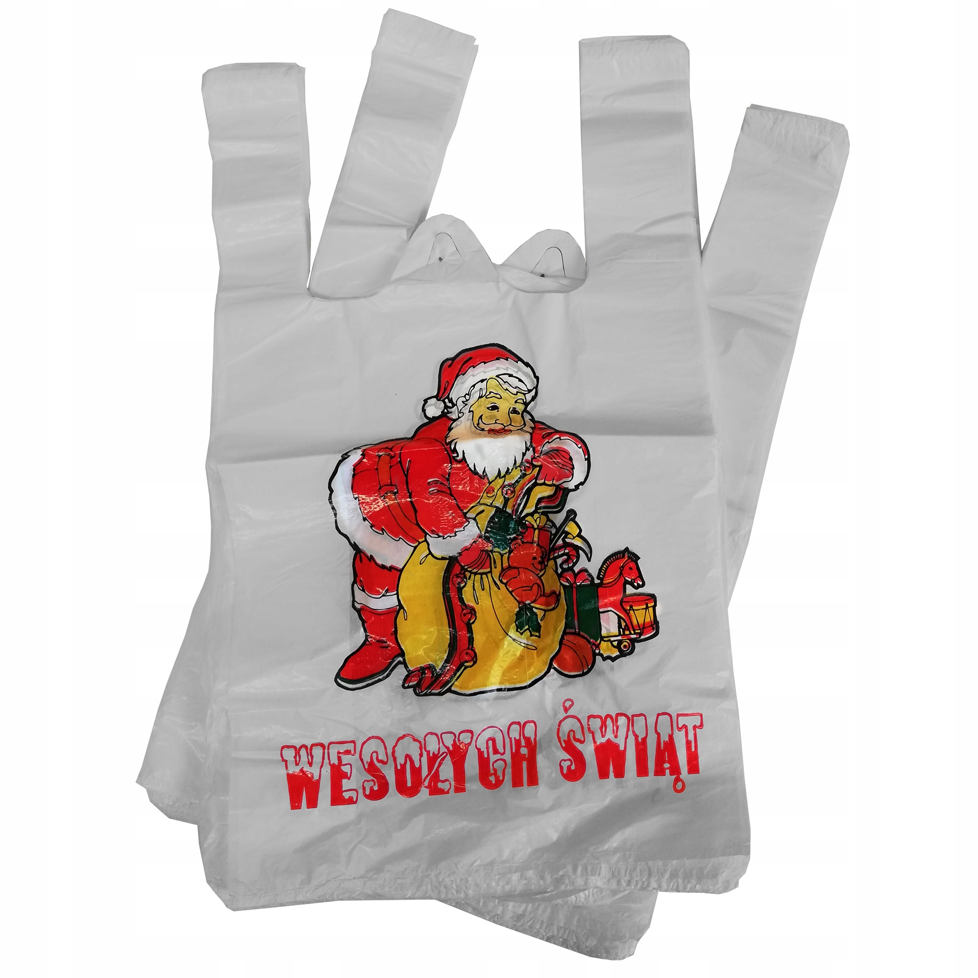 

Reklamówki Świąteczne Worek 25x45cm do 5kg 160 szt