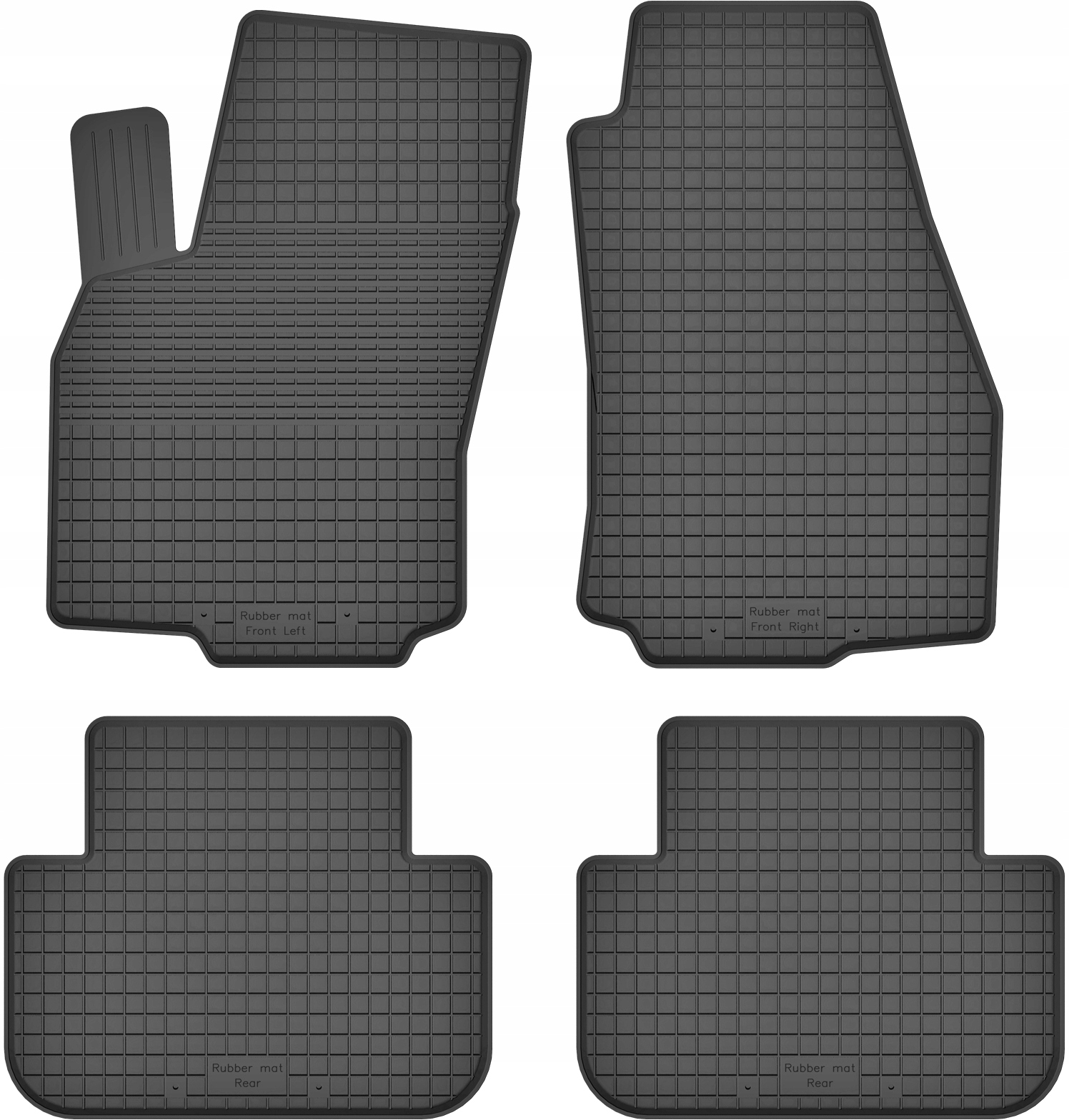 

Dywaniki gumowe korytkowe do Opel Zafira C (11-18)