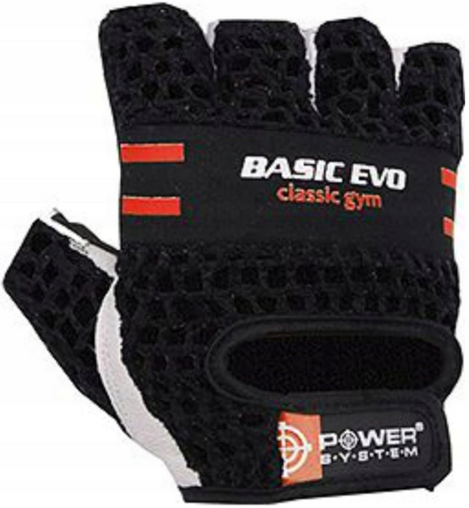 Power System Rękawiczki na siłownię Basic Evo-red rozmiar S