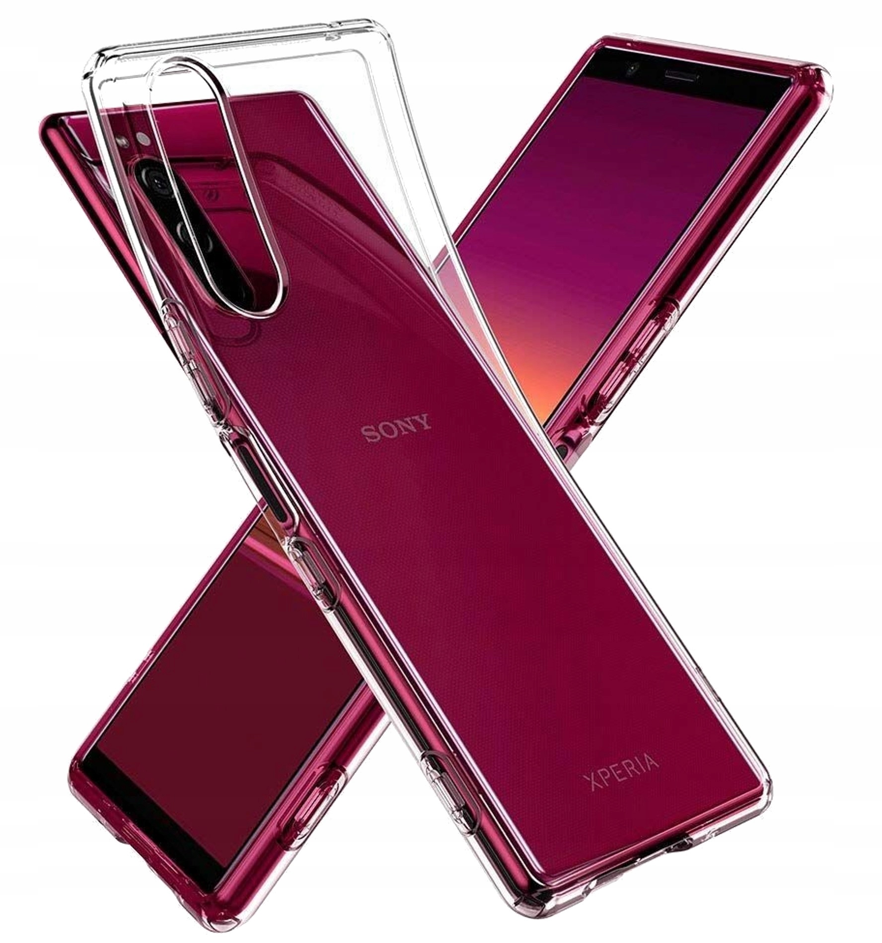 

Przezroczyste Etui Obudowa Spigen Liquid Xperia 5