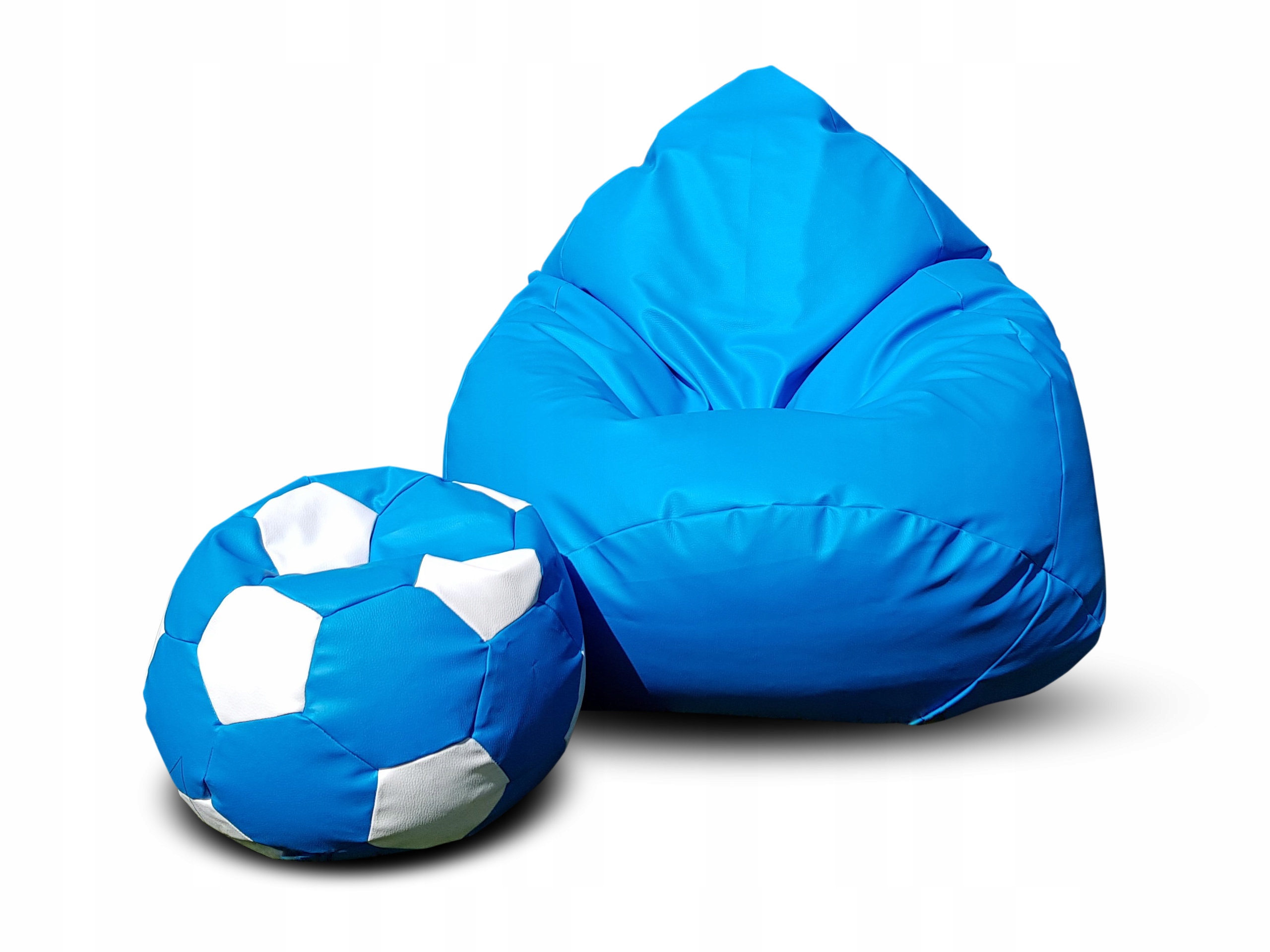 

Fotel Sako XXXL + Gratis pufy Worek XL Pufa XXL