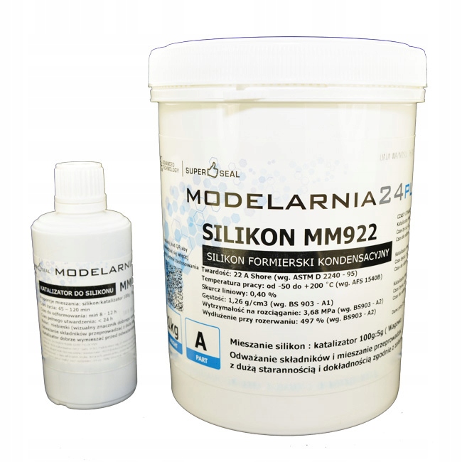 

Silikon Do Form Formierski Acc MM922 Niebieski 1KG