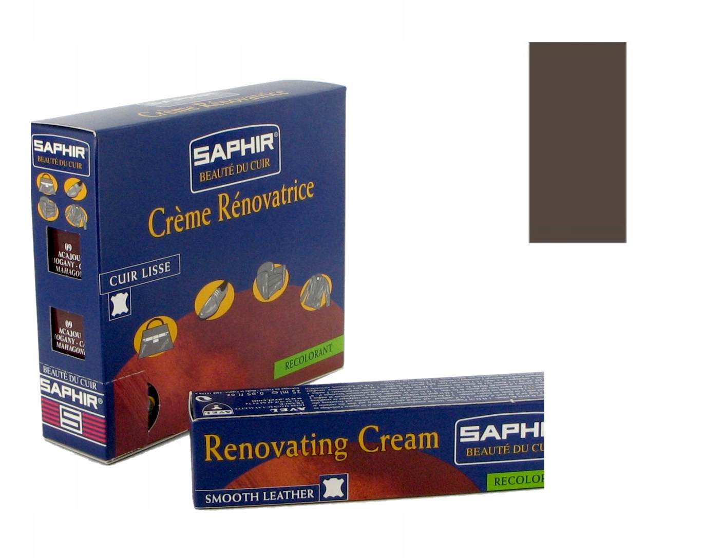 

Saphir Renovating Cream Do Rys Zadrapań C. Szary