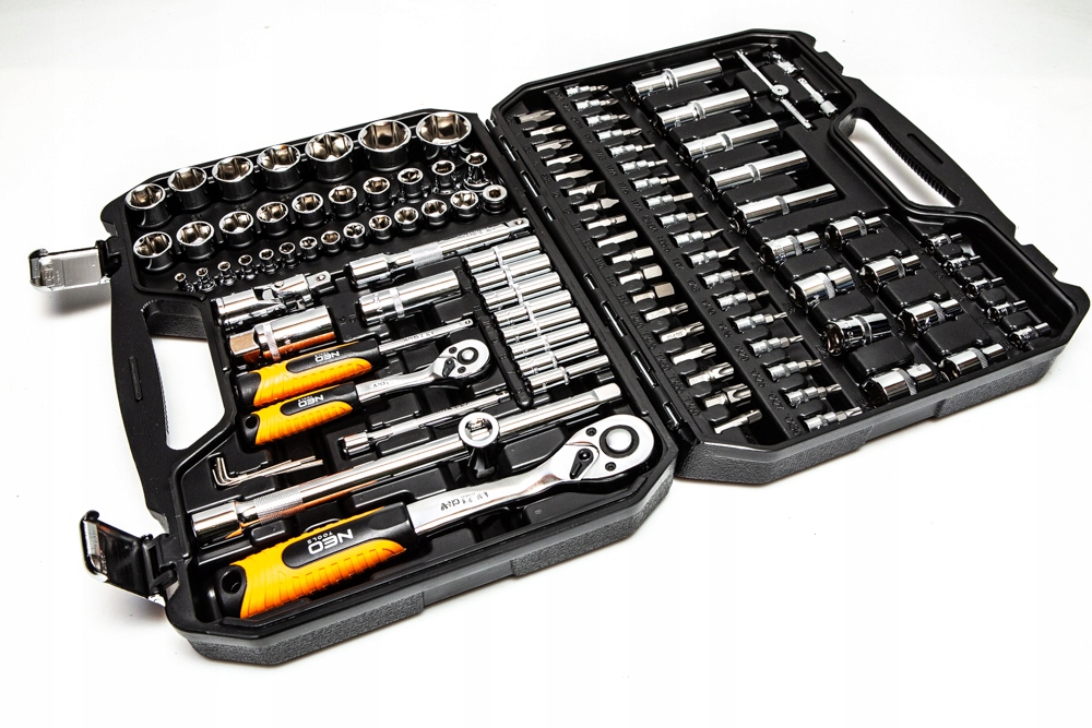 NEO ZESTAW KLUCZY NASADOWYCH 1/2 1/4 110el 08-666