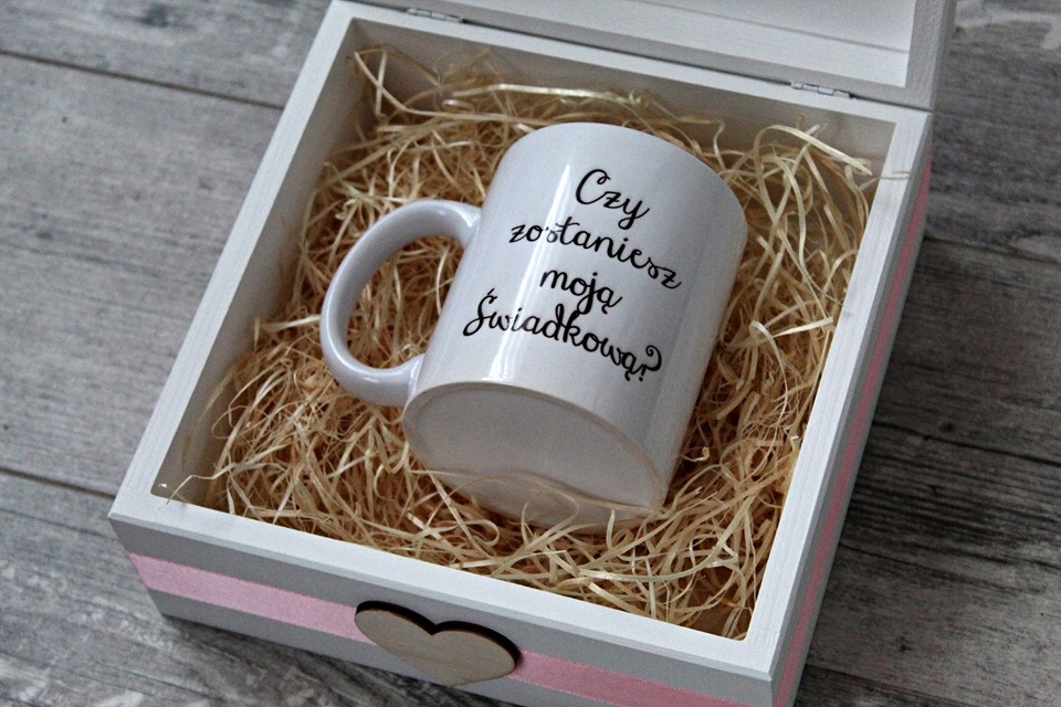 Prośba o Świadkowanie Zaproszenie dla Świadkowej Kształt kwadratowy