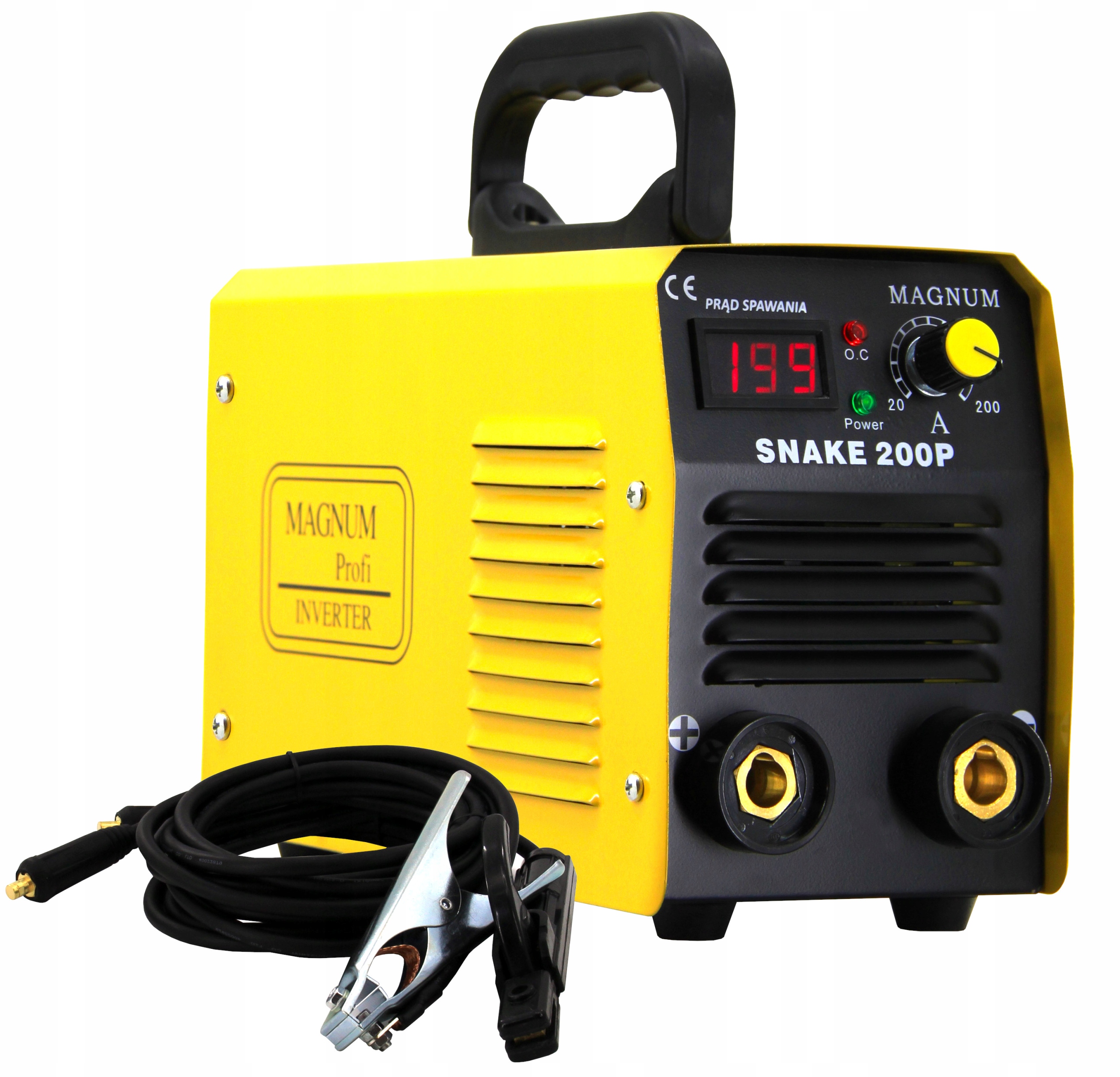 LCD inventární svařovací stroj Magnum Snake 200PS Mma