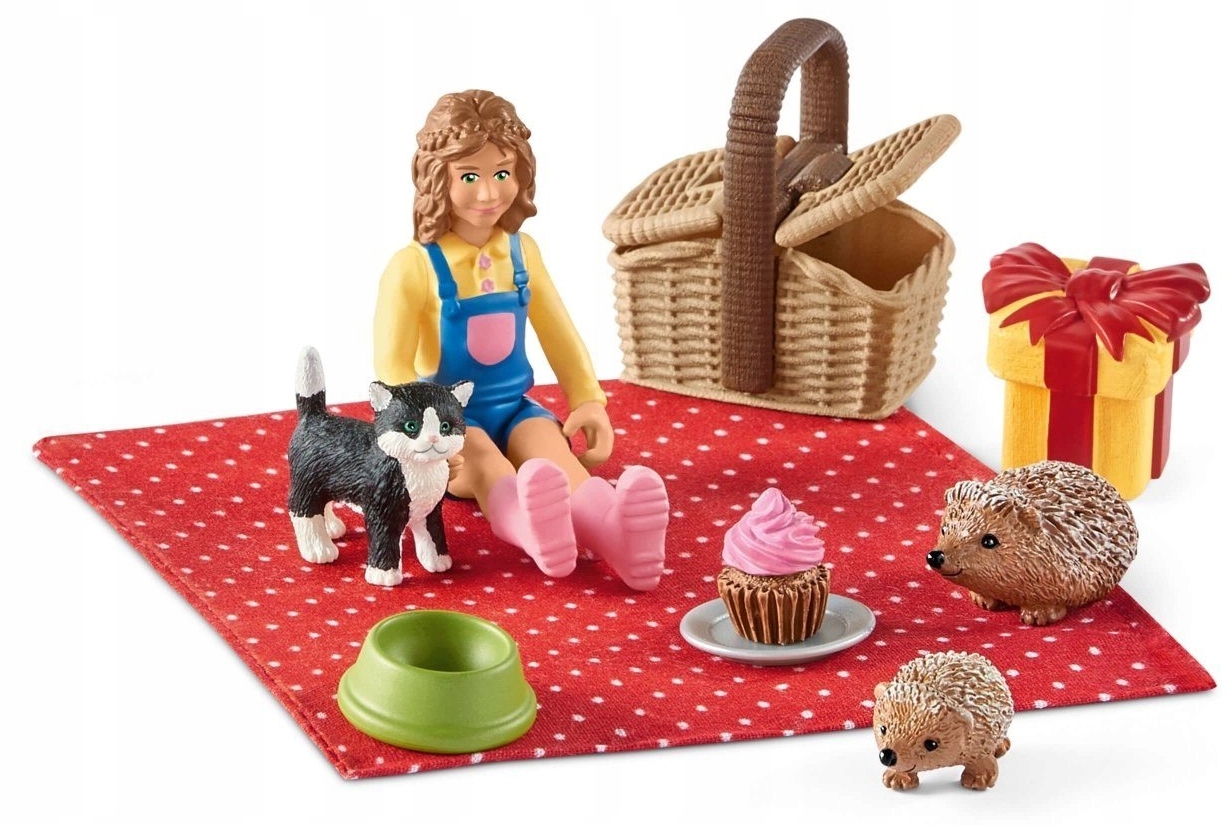 

Schleich 42426 Zestaw Urodzinowy Piknik, Jeż Kotek
